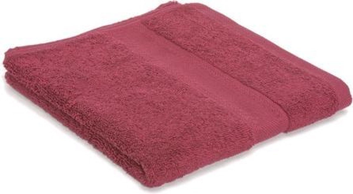 Clarysse Voordeel Talis Handdoeken 50x100cm Bordeaux 6 stuks