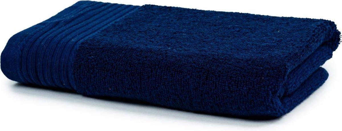 The One Voordeel Handdoeken Navy 5 stuks 50x100cm
