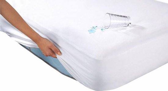 24-Bedding Waterdicht Molton Hoeslaken - Incontinentie Hoeslaken 160x200 cm