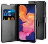 BeHello Samsung Galaxy A10 Hoesje - Gel Wallet Case Met Ruimte Voor 3 Pasjes Zwart