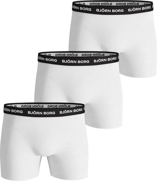 Bjorn Borg Boxershort - Maat XXL - Mannen - wit/zwart | bol.com