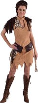 Neanderthaler dames - Holbewoner kostuum - Carnaval kleding vrouwen maat 50/52