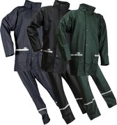 Donkerblauw regenpak van Lyngsøe Rainwear XL