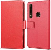 Honor 9X hoesje - Book Wallet Case - rood