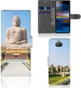 Sony Xperia 10 Flip Cover Boeddha