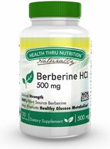 Berberine HCl 500 mg (non-GMO) (120 Vegicaps) - Health Thru Nutrition