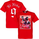 Torres El Nino 9 Atletico Legend T-Shirt - Rood - XS