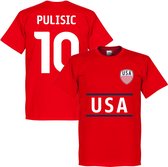 Verenigde Staten Pulisic 10 Team T-Shirt - L