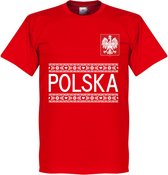 Polen Team T-Shirt - Rood - S