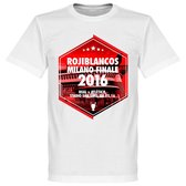 Rojiblancos Milano 2016 Atletico Madrid T-Shirt - XXL