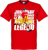 Jan Molby Liverpool Legend T-Shirt - XS