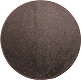 Karpet Banton - Lichtbruin - 80 cm Rond