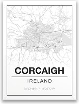 Poster/plattegrond CORCAIGH - 30x40cm