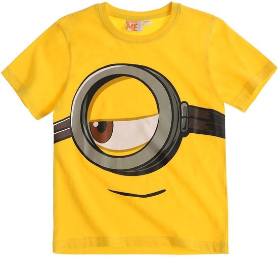 Aardrijkskunde Rimpelingen nek The Minions T-shirt jongens | Minions | geel | maat 152 | bol.com