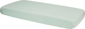 Lodger Ledikanthoeslaken - Slumber Solid - Groen - 70x140 cm