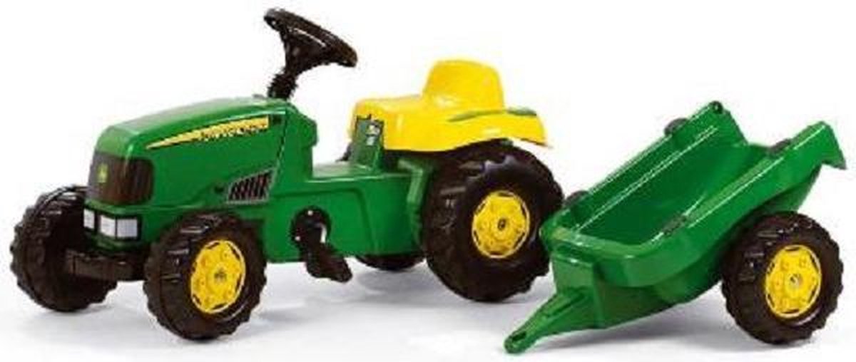 Rolly Toys Tractor - John Deere Met Aanhanger | bol.com