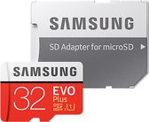 Samsung Evo Plus MicroSDHC 32GB - met adapter