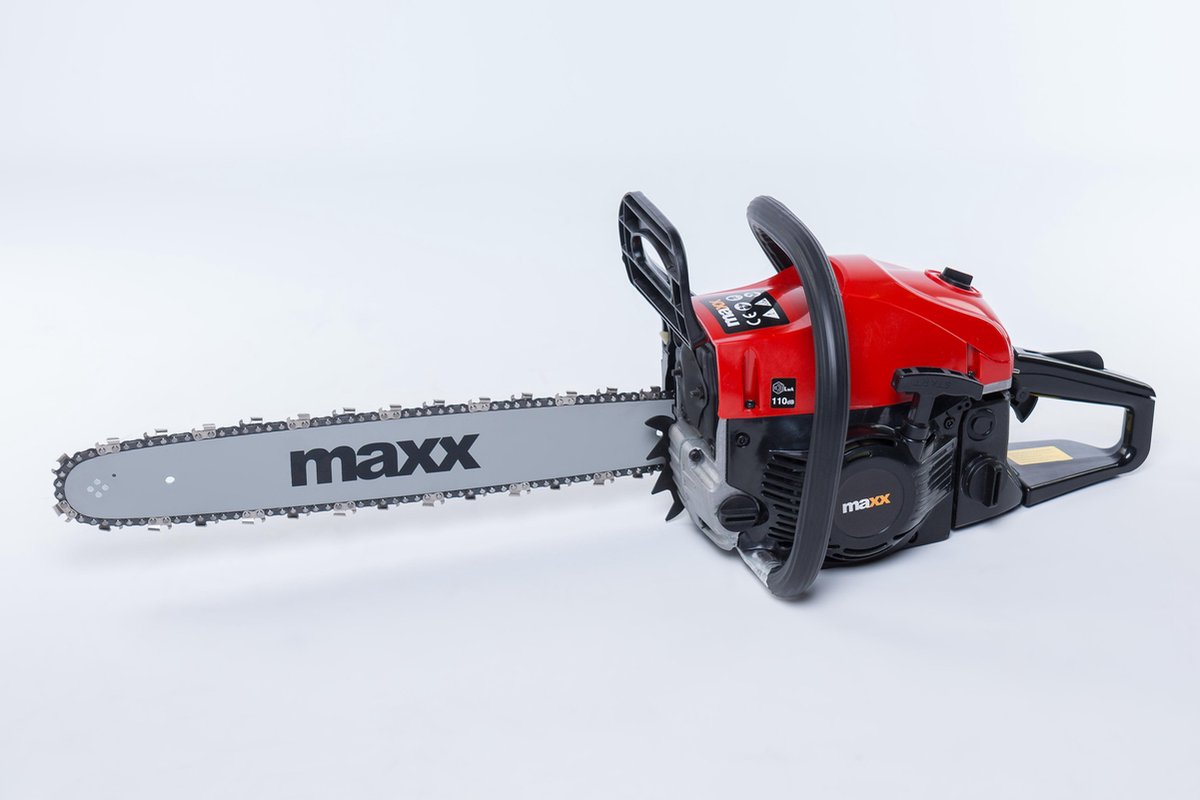 Maxx Benzine kettingzaag 52cc zwaardlengte 45 cm | bol.com