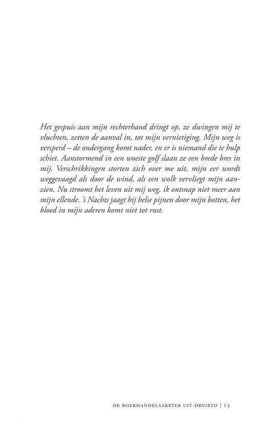 Tekstpagina met een passage over het leven dat voorbijgaat.