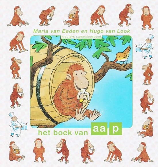 Kleuters samenleesboek - Het boek van aap - cover