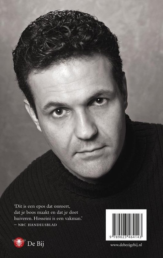 Portret van Khaled Hosseini, auteur van 'Duizend schitterende zonnen'.