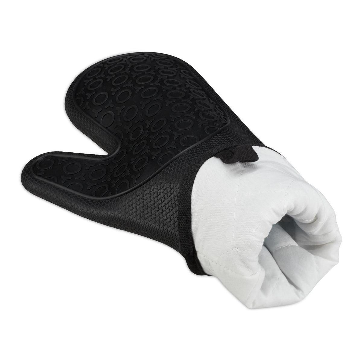 relaxdays 10 paires de gants de cuisine silicone - gants de