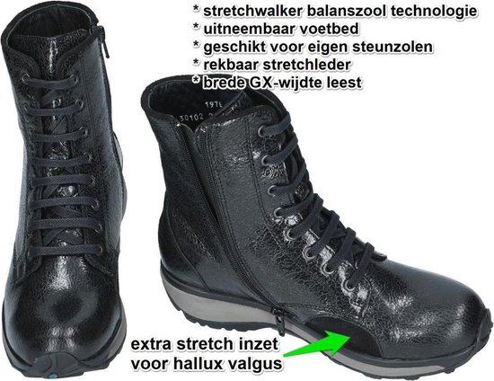 Xsensible -Dames - zwart - laarzen - maat 36 | bol.com