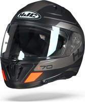 HJC i70 Karon Mc5Sf Zwart Grijs Oranje Integraalhelm - Motorhelm - Maat XL