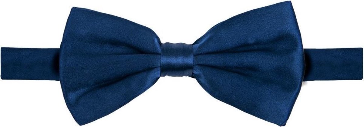 Michaelis vlinderdas zijde - donkerblauw