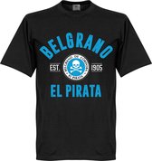 Belgrano Cordoba Established T-Shirt - Zwart  - 5XL