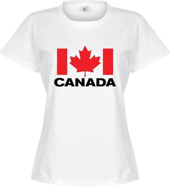Canada Team Dames T-Shirt - Wit - L