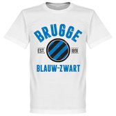 Brugge Established T-Shirt - Wit - XXXXL