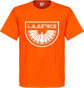 LA Aztecs T-Shirt - Oranje - XL