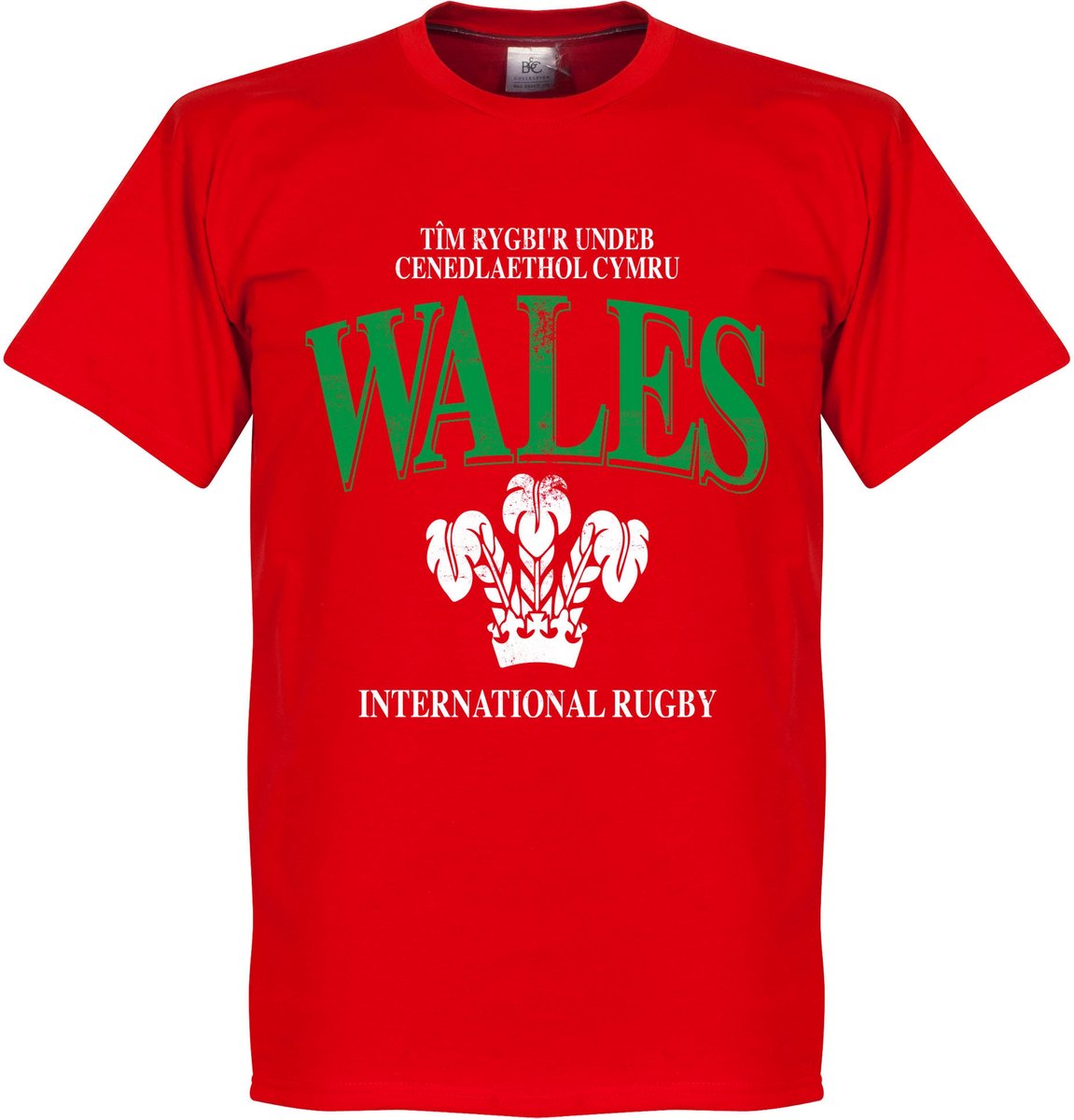 Wales Rugby T-Shirt - Rood - XXXL