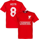 Liverpool Keita 8 Team T-Shirt - Rood - S