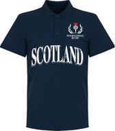 Schotland Rugby Polo - Navy - S