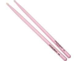 MUSIC STORE 5A Sticks, Pink, Hornbeam, Wood Tip - Drumstok