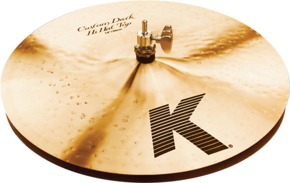 Zildjian 14 K Custom Dark Hi-hats - Hi-hat cymbal pair