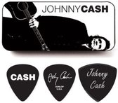 Dunlop Johnny Cash Pick Tin signature plectrum