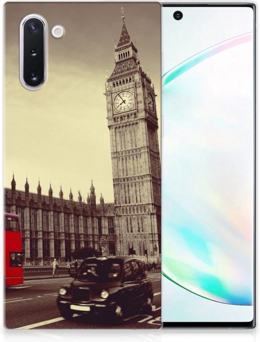 Samsung Galaxy Note 10 Siliconen Back Cover Londen