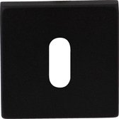 GPF8901.02 rosace clé noire carrée 50x50x8mm
