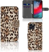 iPhone 11 Pro Telefoonhoesje met Pasjes Leopard
