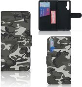 Protection Housse Honor 20 Portefeuille Camouflage