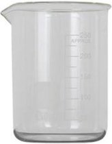 Kruiken En Flessen - Cup Glass With Measurement 7.7x7.7x9.6cm Transparent