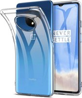 Transparant Dun TPU Hoesje Geschikt voor OnePlus 7T | Back Cover | Lichtgewicht | Ultra Dun Hoesje | Flexibel | Zacht TPU | Doorzichtig