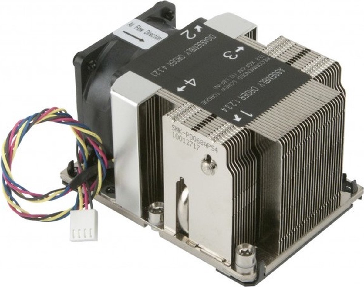 Supermicro SNK-P0068APS4 hardwarekoeling Processor Koelplaat