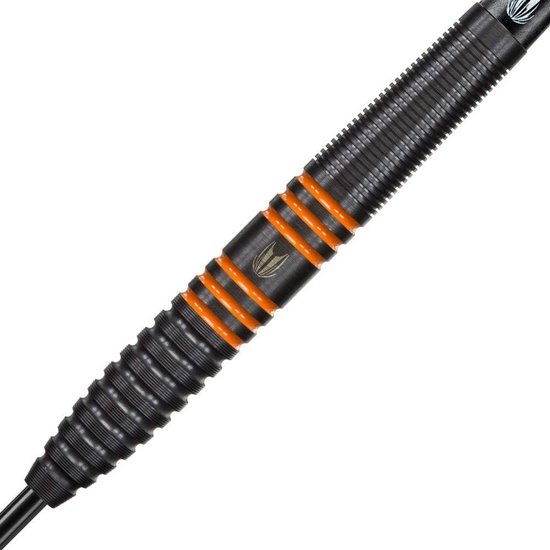 26G 80% wolfraam steeldarts set - Raymond van Barneveld Zwarte RVB 80 - dartpijlen van Merkloos — afbeelding 2