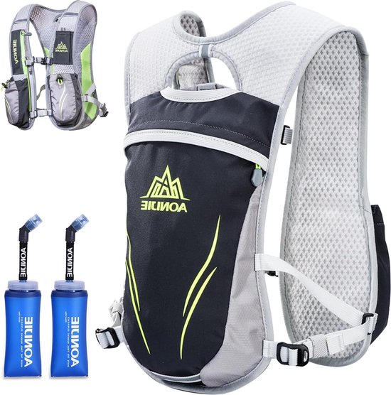 SASMO® Looprugzak & trailrunning rugzak, ultralicht, 6 l/300 g