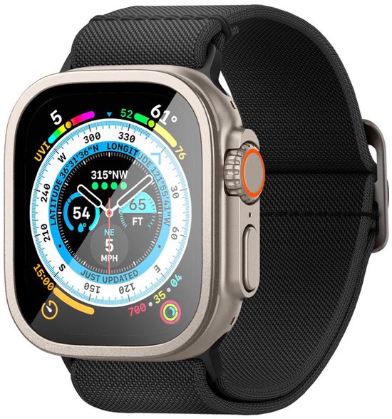 Spigen Glas.tR Slim Pro - Protecteur d'écran Apple Watch Ultra 1 / 2 (49mm) Titane