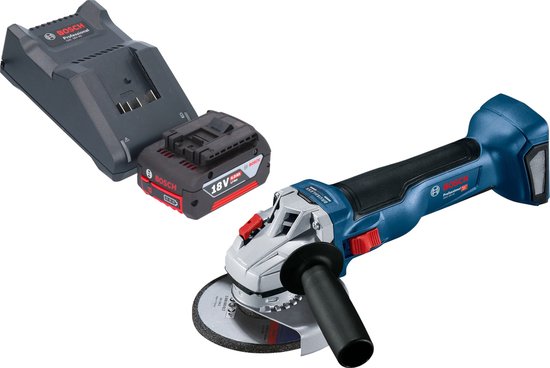 Bosch Professional 18V System haakse accuslijpmachine GWS 18V-8 (schijfdiameter 125 mm, incl. L-BOXX, zonder accu/oplader